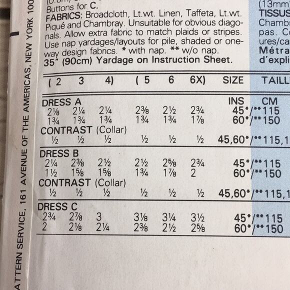 Vintage‎ 1989 Butterick Sewing Pattern 3261 Girl's Dresses Size 5-6-6X - Picture 11 of 12